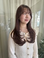 ザザ ZA/ZA 神楽坂&nbsp;レイヤーカット×顔周りカット×ワンカール巻き