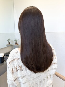 キュア 池袋(CURE) 7トーンブリーチなしブラウンベージュ×髪質改善 #053