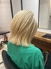 【西村指名専用】髪質補修ケアブリーチカラー+高濃度ケラチントリートメント
