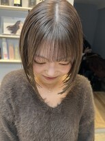 ベルベットヘア 千早店(Velvet hair)&nbsp;髪質改善カラー×アッシュベージュ【みつ】
