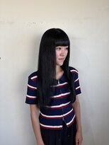 ミラコ(milaco)&nbsp;Blue black × 顔まわりレイヤー　[mao]