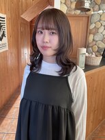 ラパンセベージュ(LA PENSEE BEIGE)&nbsp;LAPENSEE/beige/奥村/ミディアムレイヤー