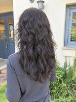 ラポール 蟹江(RAPPORT)&nbsp;髪質改善で作る大人ウェーブロング朝ラクヘア