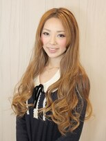 ナチュラルエフ(natural f)&nbsp;ロングウエーブ スタイル