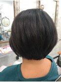 キレイな丸みのボブ