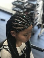 ゾーマ(ZOUMA) キッズダンス ハーフコーンロウ エクステ混ぜ