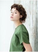 クセ毛風エッジパーマ