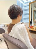 【襟足スッキリ】大人ハンサムショート