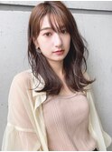 大人ガーリーシースルーことりベージュカラー【riko立野】
