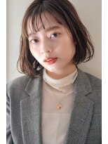 ビーチ 宮原店(Beach) ココアブラウン ボブ