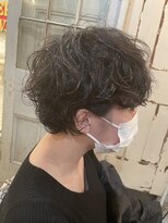 【roijir 表参道】強めパーマ×くすみカラー