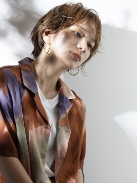 メゾンデエムスラッシュ センター北(Maison des M.SLASH) M.SLASHセンター北/ミルクティーブラウン/ハイライト/濡れ髪