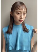 すとんっとナチュラルストレート