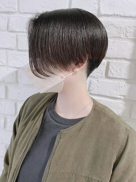 モリオフロムロンドン 松戸店(Morio from London) 【松戸 藤原】ハンサムショート 刈り上げ 大人かわいい