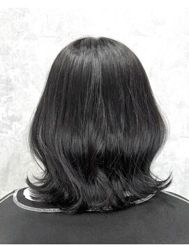 デミヘアー(Demi hair) アッシュグレーカラー