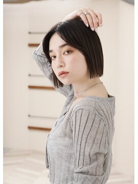 レイラバイアフロート 吉祥寺(Lila by afloat) ショートボブ/ミニボブ/コンパクトボブ/あごラインボブ/黒髪ボブ