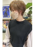 ［お客様ヘア］びれショート 前髪ありショート