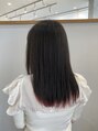 アグ ヘアー ブリーム 柏崎店(Agu hair bream)&nbsp;裾カラーめっちゃ可愛いです！ブリーチ範囲も狭いのでお気軽に！