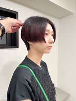 メモリーズ 銀座(Memories)&nbsp;ハンサムショートと大人女性のレッドカラー◎