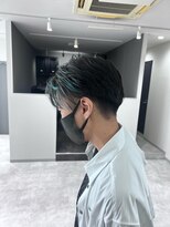 ラフ(LAUGH)&nbsp;メンズカットワンポイントカラー