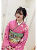 20歳のお支度