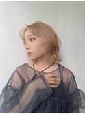 ハイトーンベージュカラー