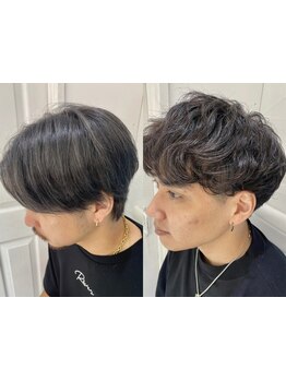 《何度でもOK！カット+スキャルプスパ\5500》スタイリング次第でON/OFFばっちりキマる！カット最終受付21時