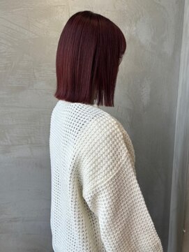 ハバナ 立川(HAVANA) 切りっぱなしボブ韓国へア透明感カラー髪質改善トリートメント