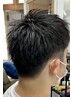 ［メンズ限定］カット＋大人気頭皮クレンジングスパ♪＋眉カット