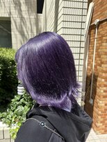 クリーブ 池袋(creeb)&nbsp;ラベンダーパープル、ミディアムレイヤー