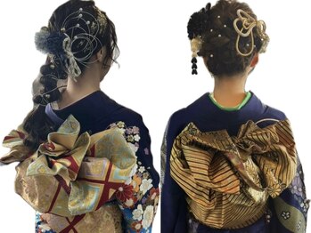 ゴッパヘアデザイン 北習志野店(58GOPPA!hair design)の写真/成人式・卒業式・結婚式などのイベントもお任せ☆特別な日のお手伝いをさせて頂きます♪