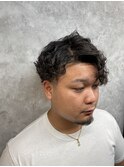 パーマ ツーブロック メンズカット/メンズパーマ/葛西ヘッドスパ