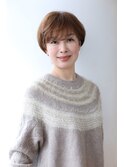 大人可愛いマッシュショート