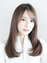 【高木美緒】レイヤー小顔顔まわり透明感艶感カラーくすみカラー