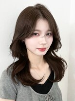 アイティー バイ アルバム 中野店(IT by ALBUM)&nbsp;くびれヘア顔周りレイヤー韓国ヘア_F0406