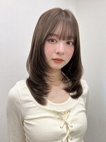 ガーデン 渋谷(GARDEN)&nbsp;ミディアムレイヤー/レイヤーカット/顔まわりカット/ワンカール