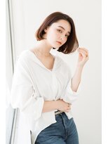 エスドットブルーム(S.BROOM)&nbsp;【S.BROOM　なんば】ナチュラルボブ×ラフスタイル