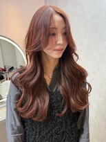 スリー 博多(THREE...)&nbsp;オレンジカラー×レイヤーカット