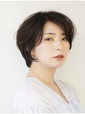 ハンサムショート/ニュアンスパーマ