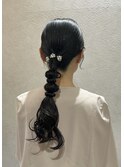 タイト×ふわっとアレンジ