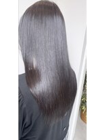 アルファ(Hair Salon alpha) 【大人可愛い×艶感】メテオトリートメント×ラベンダーカラー
