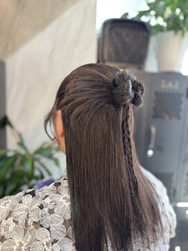 ヴァイス 渋谷店(VAICE) ヘアセット/カチモリ/ハーフアップ