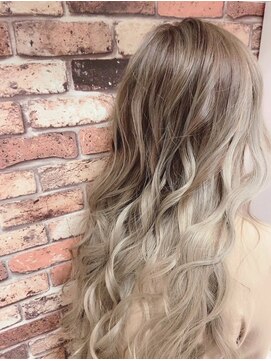 エスポワールヘアー 静岡伝馬町店(espoir hair) バレイヤージュ［静岡/静岡駅/新静岡駅/髪質改善/縮毛矯正]