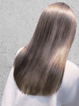 ファム 札幌大通(fam) 艶髪meteoミルクティーグレージュ×髪質改善
