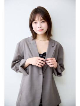 ヒルネ(hirune) 外はねボブ