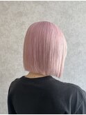 【Taku】ペールピンクボブ♪　天神/今泉
