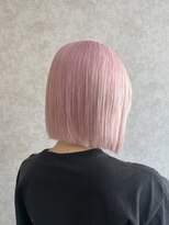 レガシーヘアーデザイン(Legacy hair design)&nbsp;【Taku】ペールピンクボブ♪　天神/今泉
