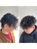 ☆人気No.2☆ 【men'sトレンドパーマ】カット+全各種パーマ ¥13000