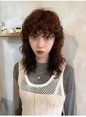 無造作ボリュームパーマ