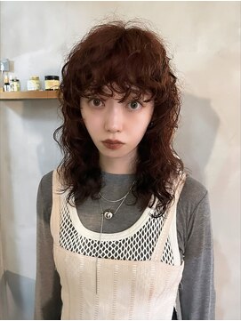 無造作ボリュームパーマ